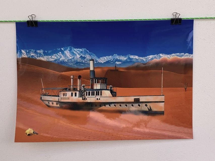 Das Wüstenschiff und digitale Bildbearbeitung mit Photoshop & Co