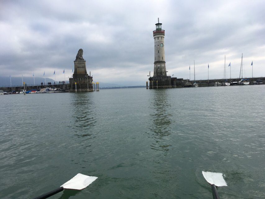 Ruder-Wanderfahrt auf dem Bodensee
